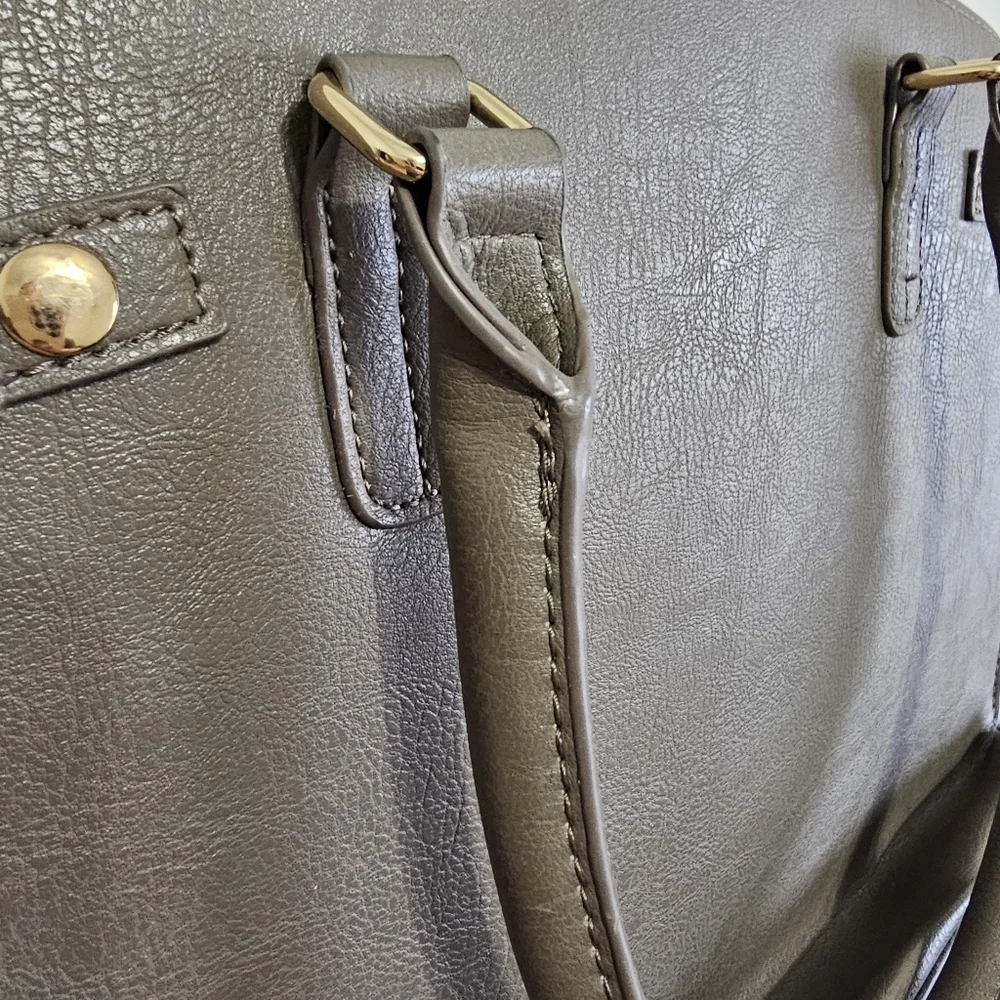 BCBG Paris olive tote shoulder bag